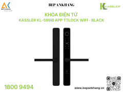 Khóa điện tử Kassler KL-599IB App TTlock Wifi - Black
